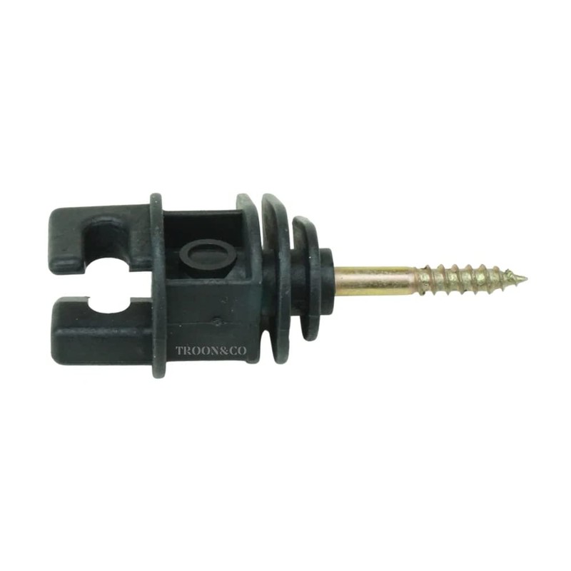 20 x Screw In Heavy Duty Electric Fencing Insulators