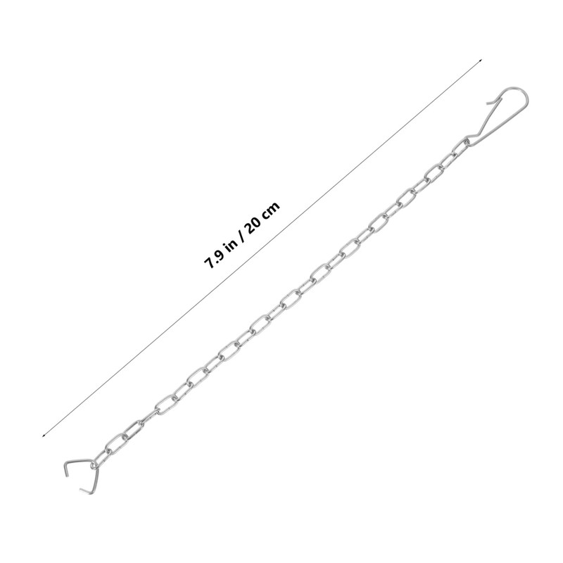 DOITOOL Toilet Accessories 2pcs Stainless Steel Flapper Chain Flush Chain