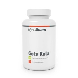 GymBeam GymBeam Gotu Kola (Kapseln) - Centella Asiatica Extrakt 1000 mg pro Tagesdosis, natrliches Nahrungserg?nzungsmittel fr Ged?chtnis, Konzentration, Hautpflege, Herz-Kreislaufgesundheit, 90 caps