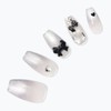M] Dashing Diva 26 Ribbon Bloom Shaped Nail 3-Piece Set