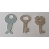 Key Set 1+1+1 Sparkasse Drumbo Dresdner + Commerzbank Lock for