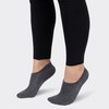 Peds Women's High Cut No Show Socks, 12-Pairs, Dark Grey/Light