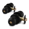 Copper Creek Entry Door Knob – Keyed Entry Handle with