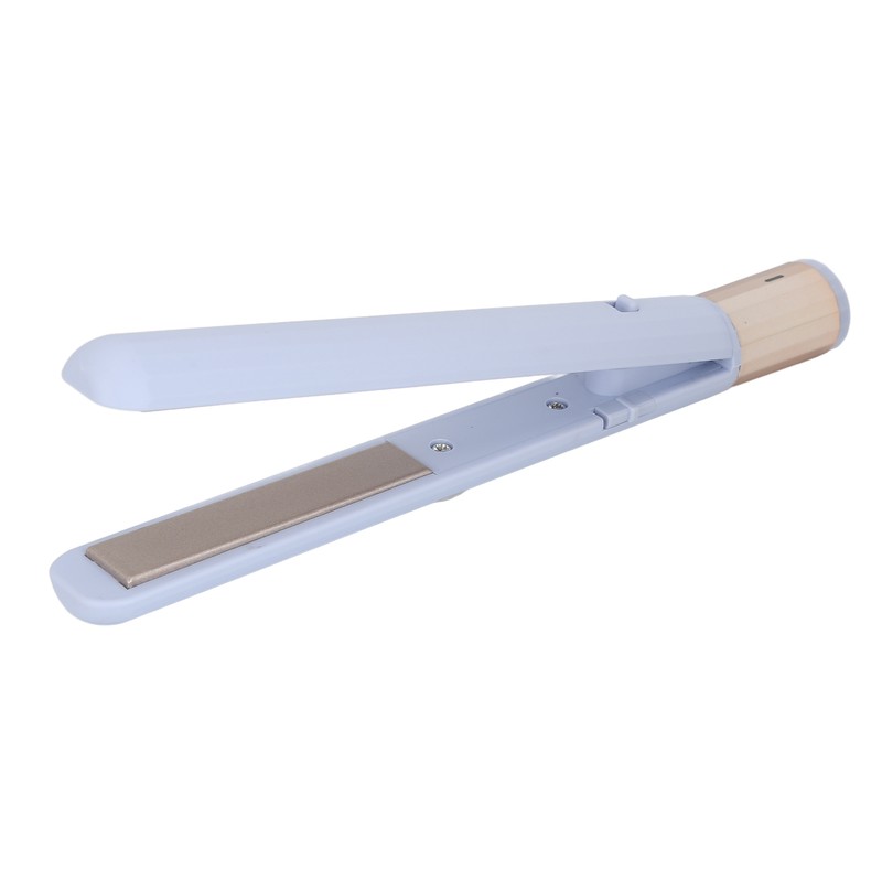 Mini Flat Iron 2 in 1 Hair Straightener USB Adjustable