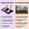 Zengrounded Grounding Mat, 15 ft Grounding Cord, Earthing Therapy Foot