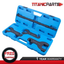 TITANICPARTS Kit of Pneumatic Fan Clutch Wrench Remove Install Tools Fits Chrysler Ford Jeep