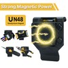 MELOTOUGH Magnetic Belt Clip Strong Magnetic Tool Holder for Screws,Nails,Hammer,Wrench,Screwdriver,Pliers,Sockets,Trowel