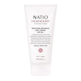 Natio Rosewater Hydration Moisture Balance Day Cream SPF 50+ 90ml