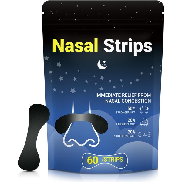 Nasal Strips for Snoring – Extra Strength Nose Strips for
