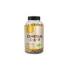 Omega 3-6-9  Con Aceite de Pescado (EPA y DHA), Aceite de Linaza  Super Premium  Races Zen  120 Cpsulas  2 Meses de Uso                               