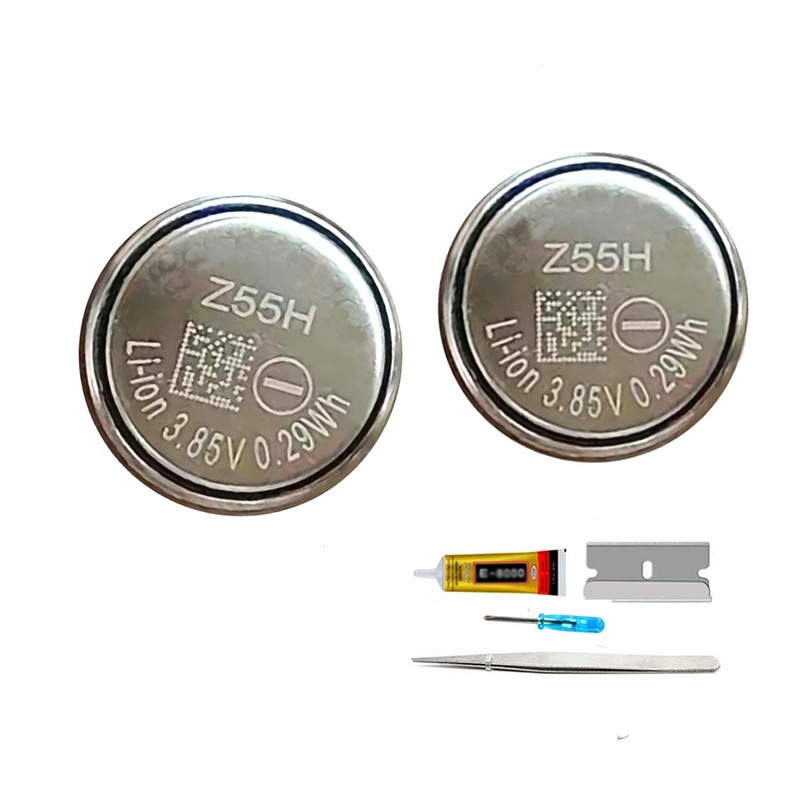 EXMUMCMR Z55H Battery,Compatible with Sony Headset Battery for WF-1000XM4(2PCS)+Tools