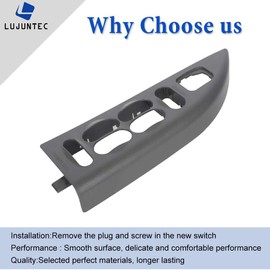 Door Switch Master Power Window Switch Window Switch Bezel YL3Z 14525-AAC Fits For 2001-2002 For Ford F150