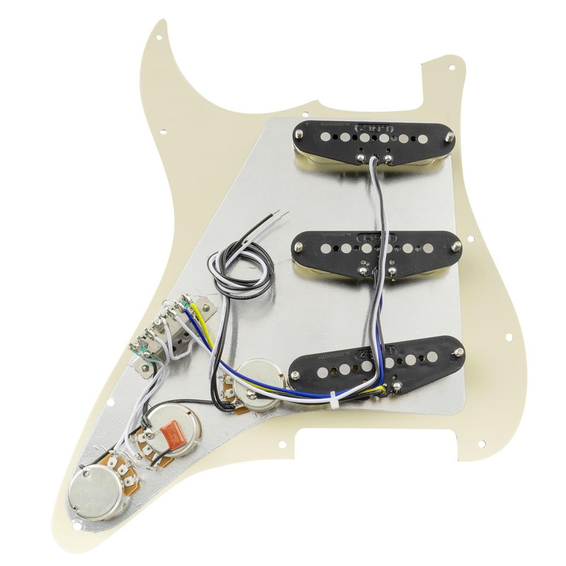 Musiclily Pro-SE ST-60SE Pre-wired SSS Pickguard with Staggered Alnico 5