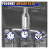 LAINLOY Universal Shift Knob Adapter, M12x1.25 Aluminum Car Gear Shift