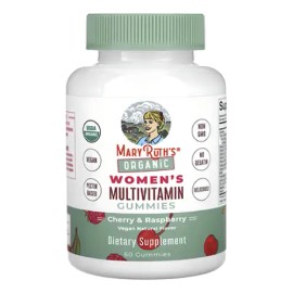 Mary Ruth's Multivitamínico Para Mujer Con 60 Gomitas Sabor Cereza Y Frambuesa