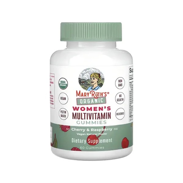 Mary Ruth's Multivitamínico Para Mujer Con 60 Gomitas Sabor Cereza