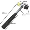 BigTron Double-Faced Soft Mallet Dia. 25mm - Rubber Hammer for