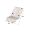 Cylinder Pull Finger Latch Blank Profile - Satin Stainless Steel
