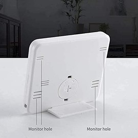Aswalling Room Thermometer, Humidity Meter, Temperature and Hygrometer with LCD Screen Monitor Temperature and Humidity