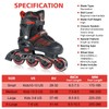 ITurnGlow Adjustable Inline Skates for Kids and Adults, Roller Skates
