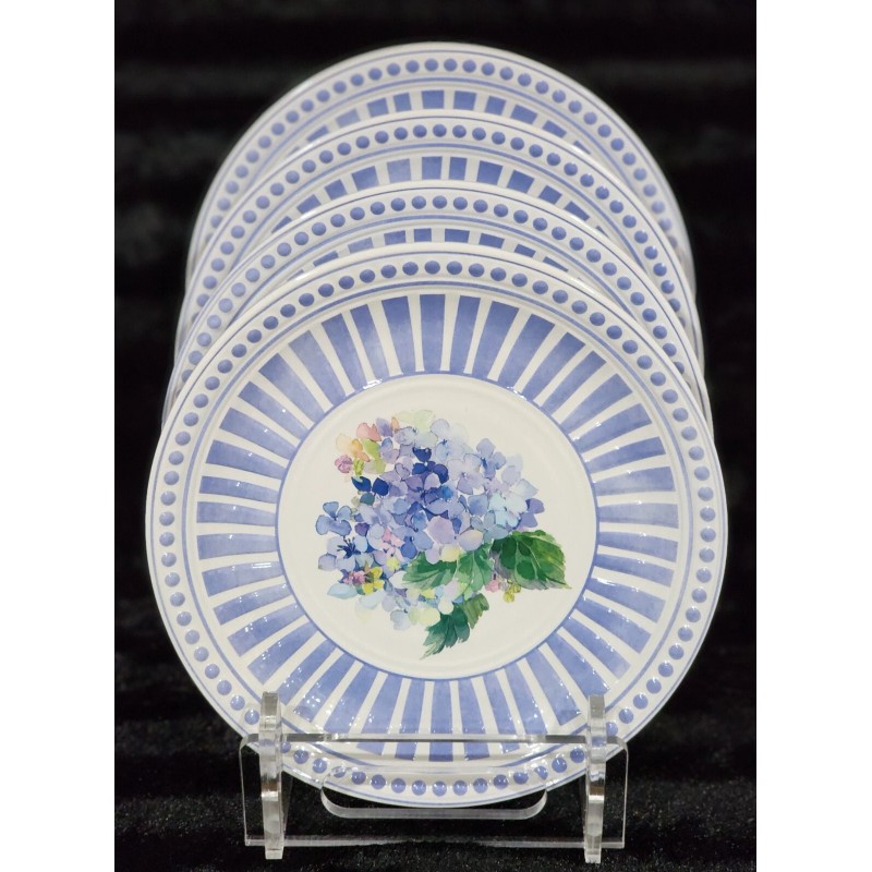 Shabby Chic 4 Shabby Chic Floral Hydrangea Blue White Melamine