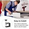 Lamp Bracket Clamp Desk Clamp Cabinet Fixing Clamp Clip Woodworking