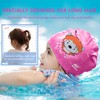 Kids Swim Cap Cute Animal Print Swimming Cap Suitable for