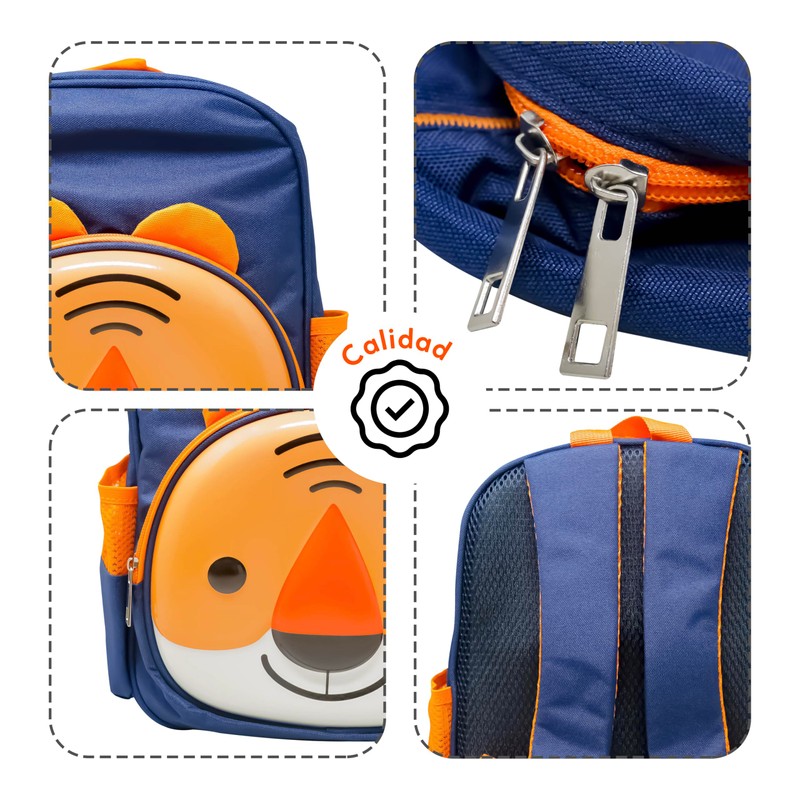 MOCHILA PREESCOLAR TIGRE