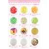 Princess-style Sliced Fruit Nail & Resin with Prismatic Glitter, Set