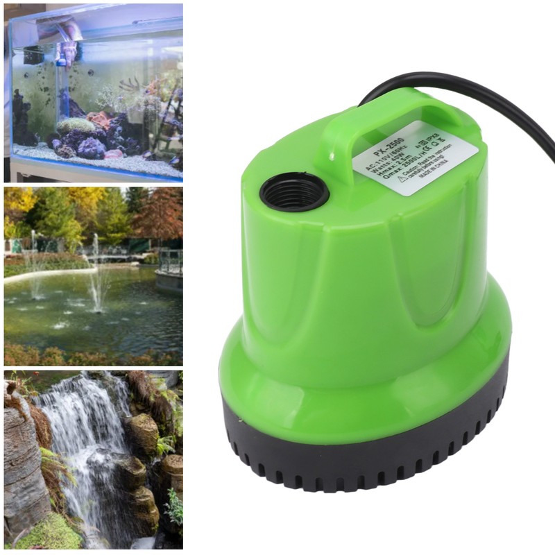 Aquarium Submersible Pump Quiet Bottom Water Inlet Fish Tank Water
