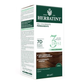 Herbatint Permanent Colour Gel 3 Dose - 7D Golden Blonde 300 ml
