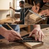 Combination Square Woodworking Ruler 7inch Carpenter Square Wood Working Tools