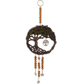 Veronese Germanic Tree of Life as Dream Catcher Bronzed and Coloured
