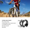Aluminum Alloy Bike Adjustable Stem Riser 31.8x95mm Road Mountain Bike
