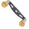 85MM Fishing Reel Handle Grip Carbon Metal Baitcasting Reel Left