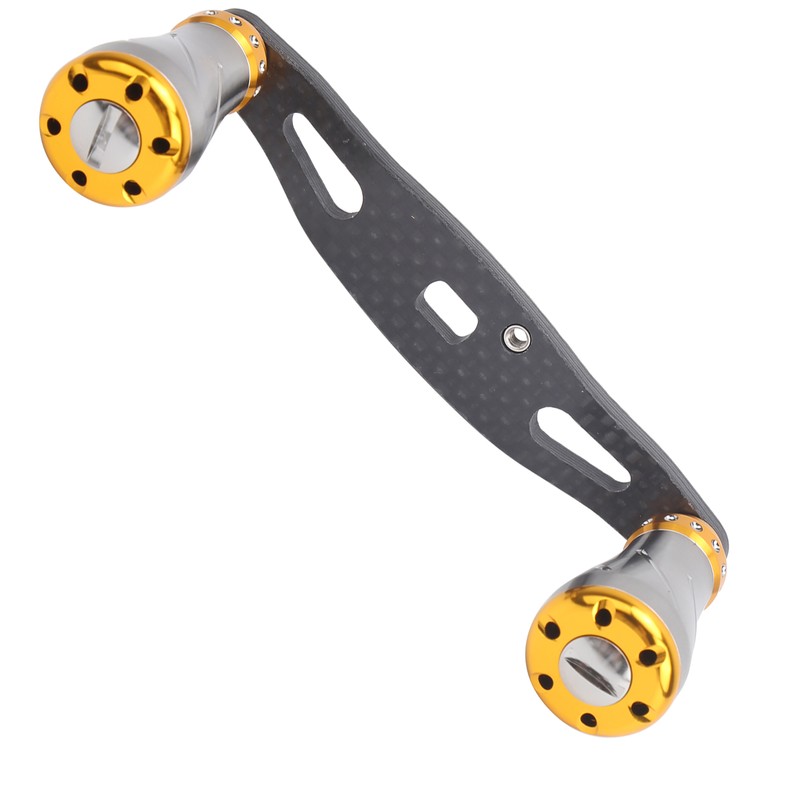 85MM Fishing Reel Handle Grip Carbon Metal Baitcasting Reel Left