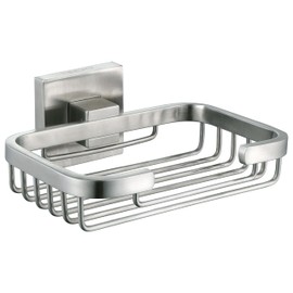 SEIDO Soap Dish for Shower Wall, 304 Stainless Steel Soap Dish, Wall Mounted Soap Dish Bathroom & Kitchen Dish Soap Tray Shower Soap Holder