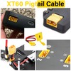 XT60 Male to Female Mount Panel Cable, 12AWG Gold Plated