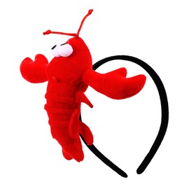 ORFOFE Adorable Big Lobster Headband Women's Hair Hoop Fashionable Hair Accessory Prop for Women