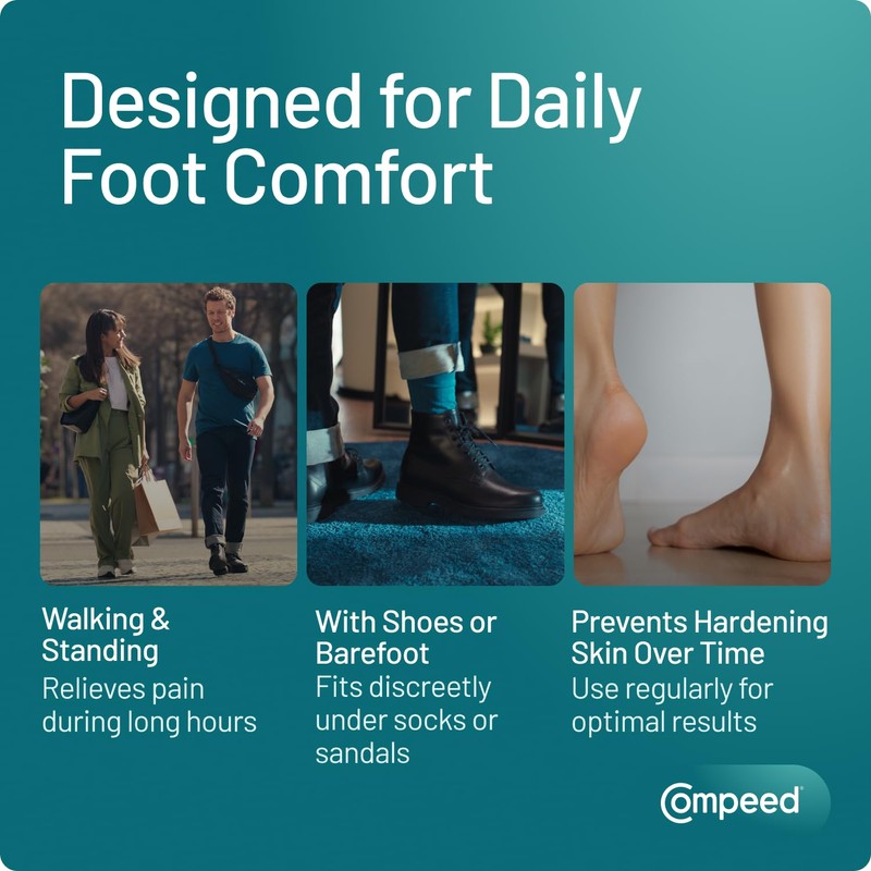 Compeed Bunion Plasters 5 Pack - Hydrocolloid Foot Treatment, Effective
