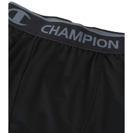 Champion Men's Powerflex 6" Compression Short, Black, Small