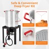 30 Qt Turkey Deep Fryer & 10 Qt Fish Fryer