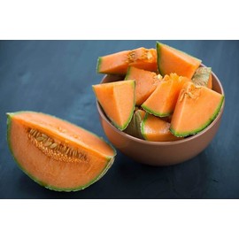 CEMEHA SEEDS - Seeds Cantaloupe Charente F1 Rare Sweet Melon Non GMO Fruits for Planting