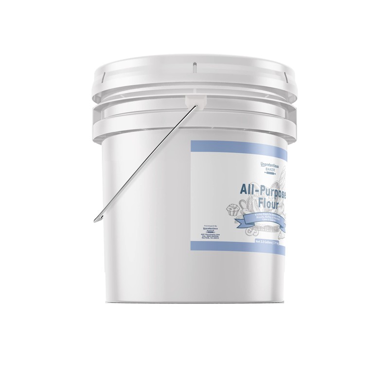 All Purpose Flour By Unpretentious Baker, 3.5 Gallon Bucket, Versatile