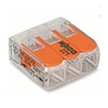 WAGO 221-413 3-Way 450V 32A 24AWG 12AWG Push Fit Terminal