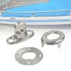 Marine Grade Turnbutton Fastener Kits with Eyelet, Bases, Screws Tools