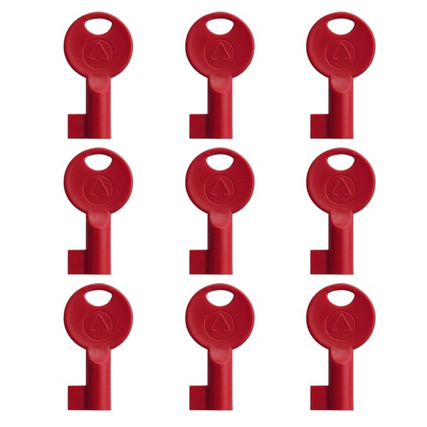 Red Fire Alarm Keys – Universal Metal Reset & Replacement