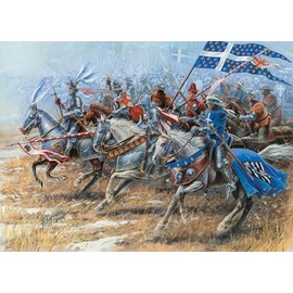 Zvezda 500788036 - 1:72 French Knights and Cavalry