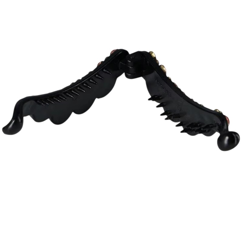 Rhinestone Banana Clip, Evening Roll, Rakuchin, Kantan, Hair Arrangement, Beginner,