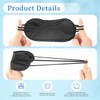 Lilingsty Bulk Sleep Masks, Black Eye Masks in Bulk, Featuring